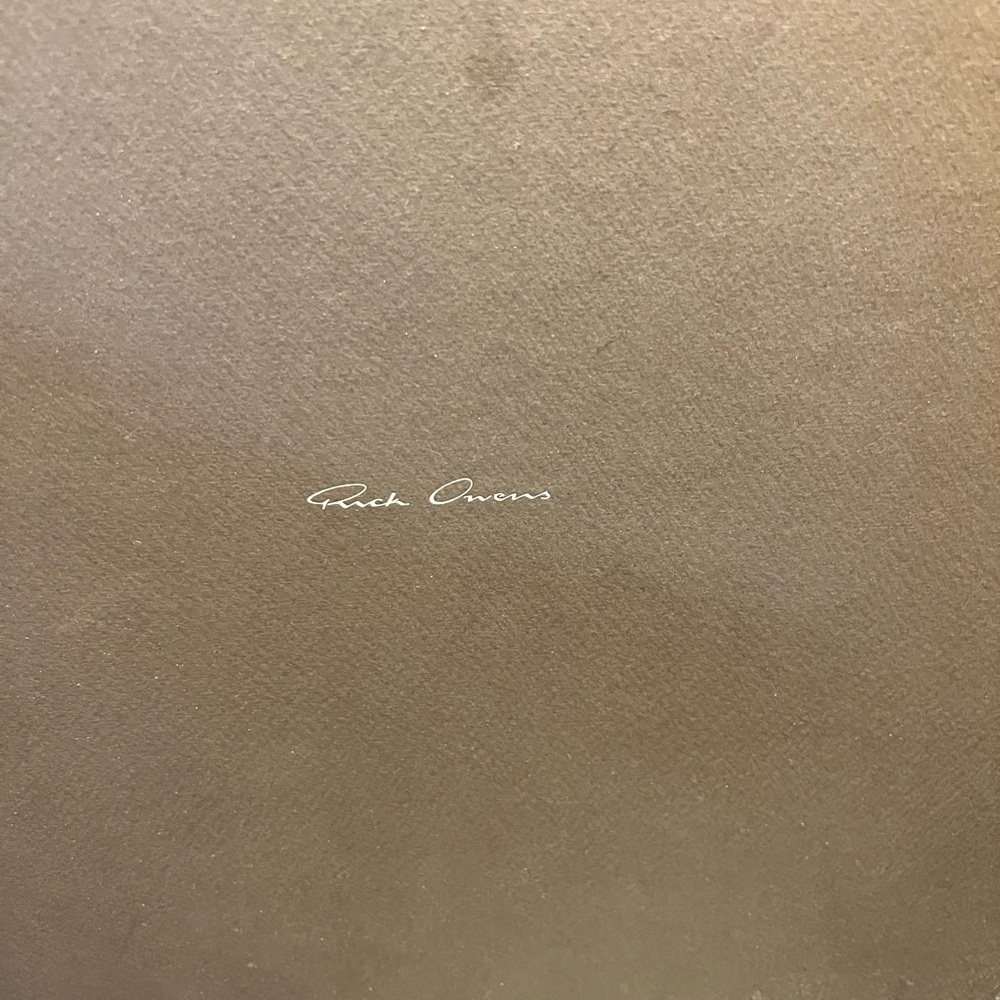 100% authentic Rick Owens